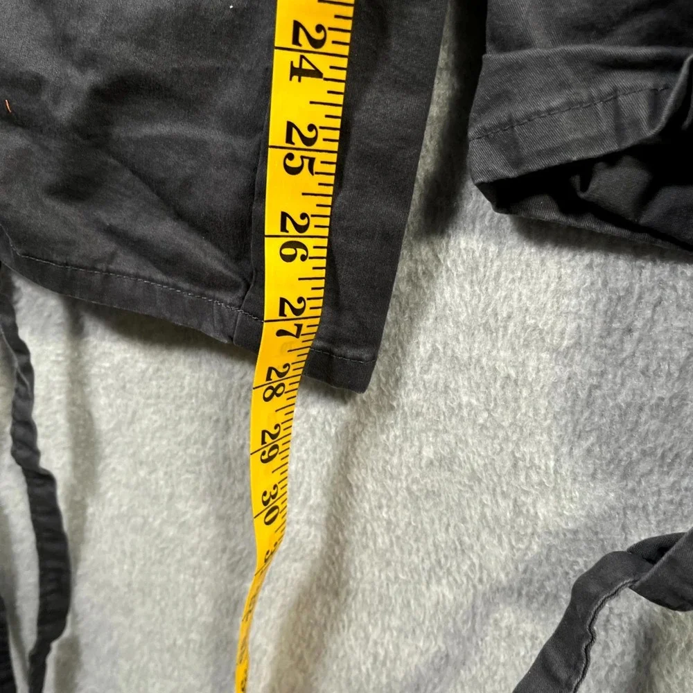 NVfelix Cargo Pants Womens XS Gray Cotton Adjustable Hem Hiking Camping‎ Outdoor